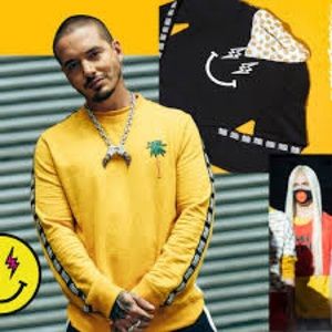 J‎ BALVIN x Gef France Vibras merch Ginza sweatshirt size L